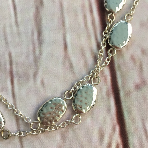 Silver Double Stranded Bracelet - Picture 4 of 5